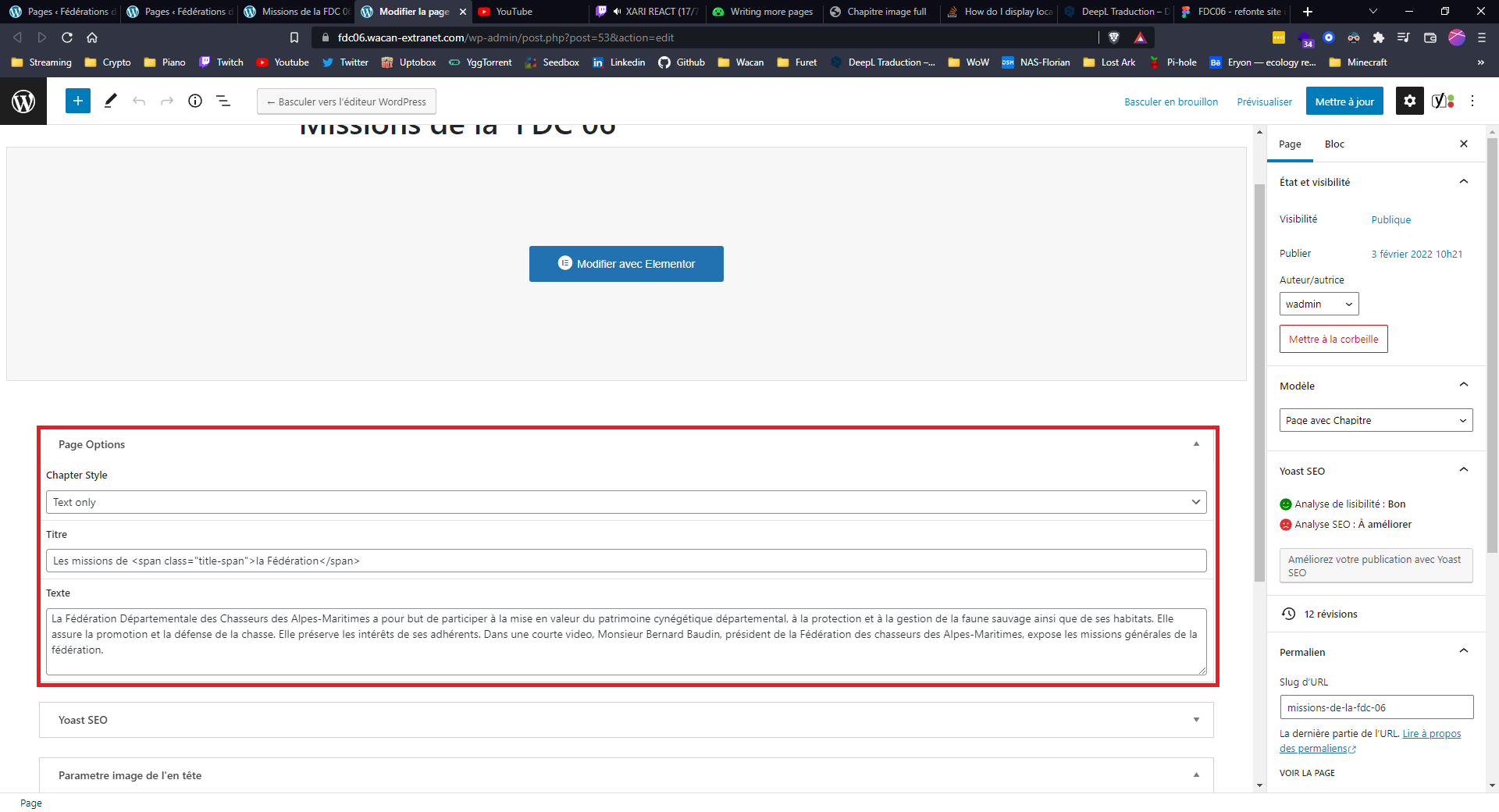 chapitre text only
